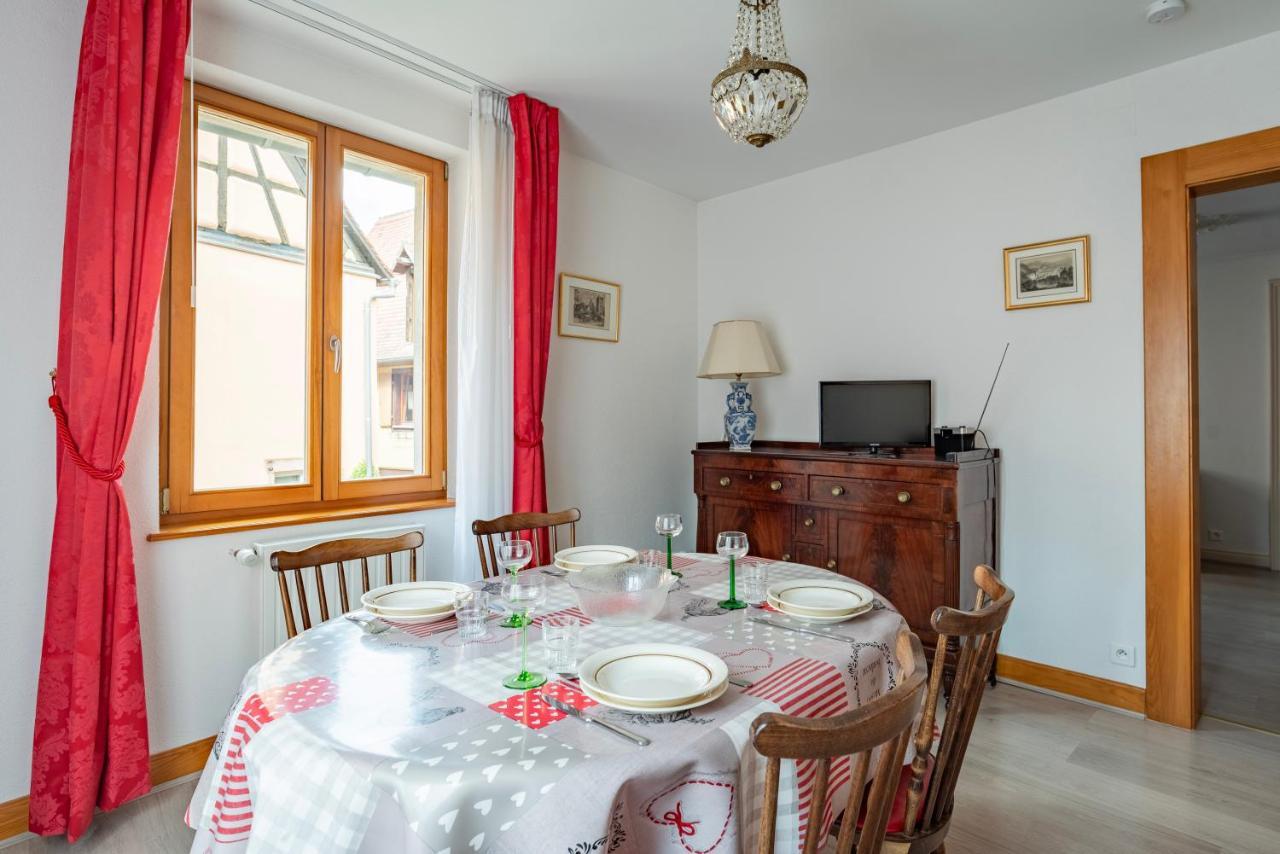 Gite Au Coeur Du Vieux Kaysersberg - Parking Prive & Wifi Extérieur photo